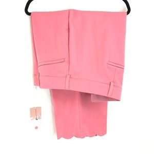 NWT Lane Bryant Capris Allie Crop Pants 28 Pink